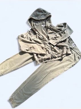 MATE the Label Olive Green Track Pants & Hoodie Set